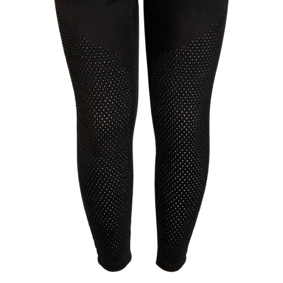 Ysj Plus Size Embellished Skinny Ankle Jeans in Black, 18W, $99.50 - Picture 2 of 10
